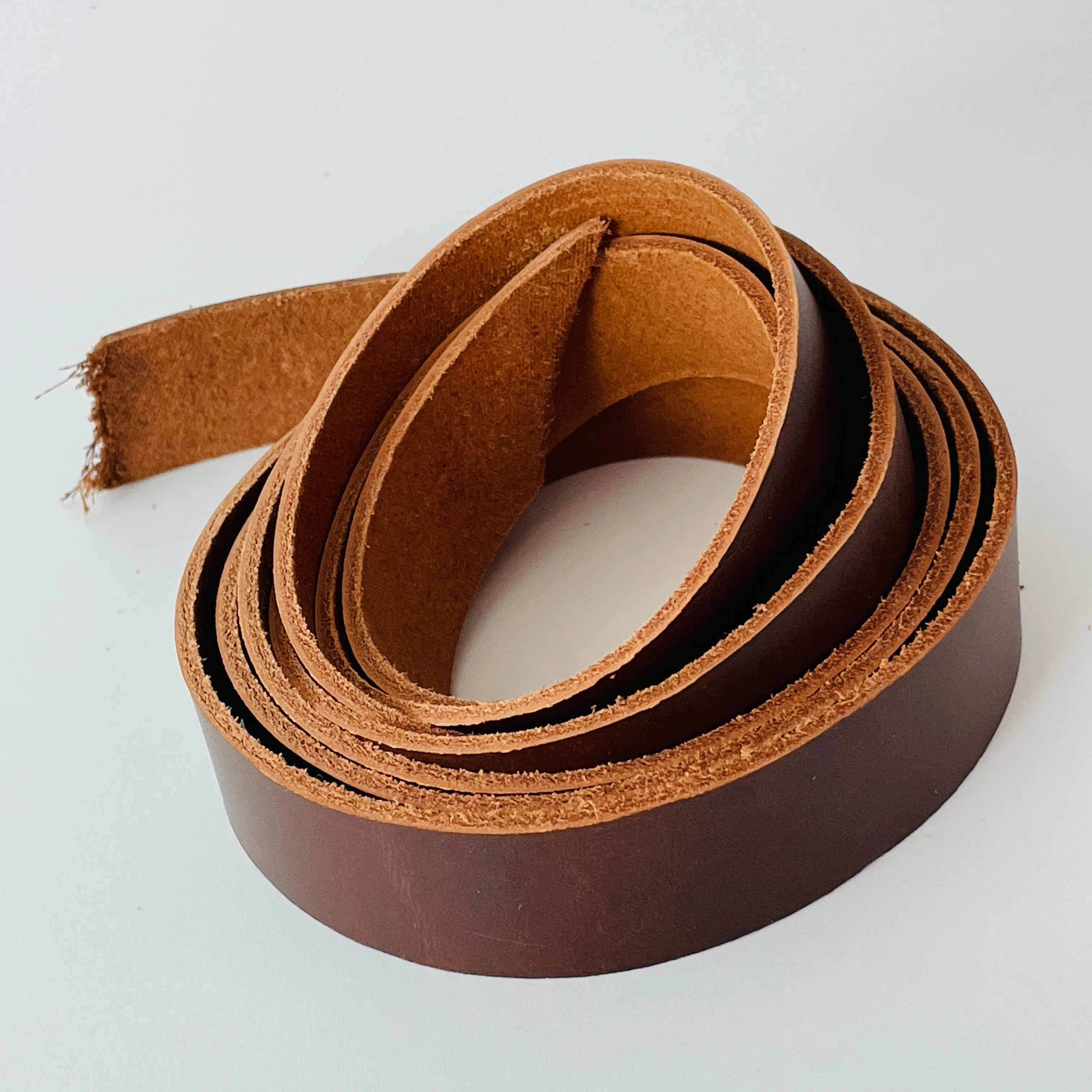 Leather Strap Blank, Rustic Brown
