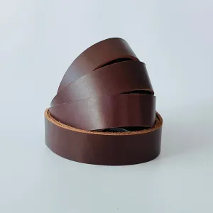 Leather Strap Blank, Rustic Brown