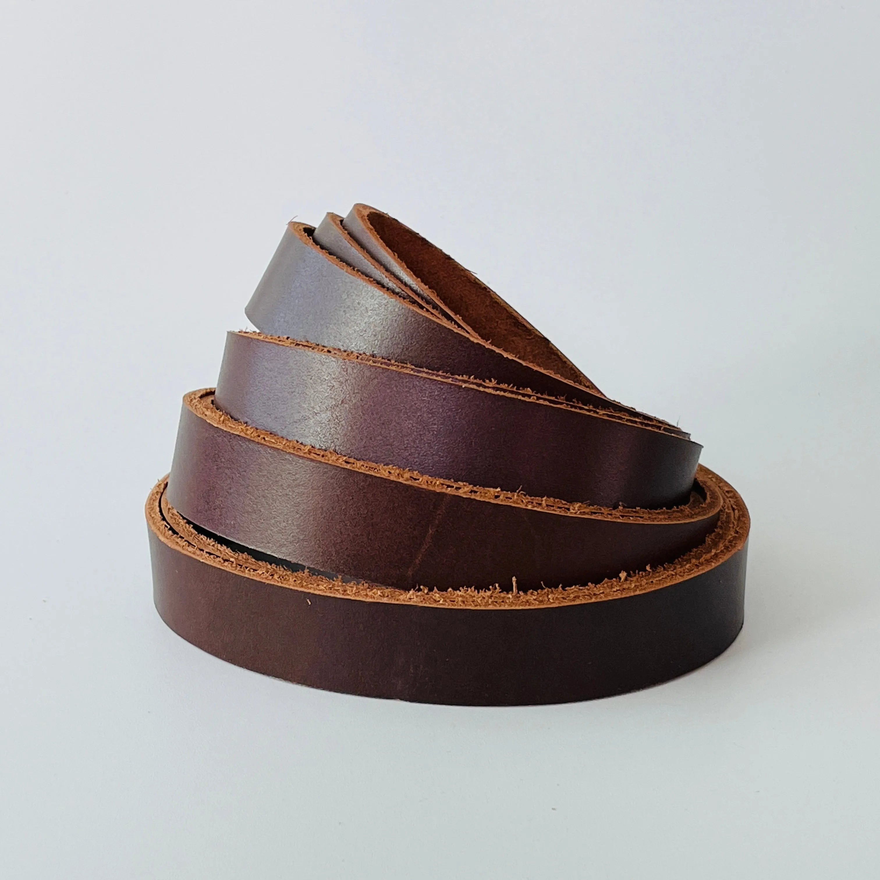 Leather Strap Blank, Rustic Brown