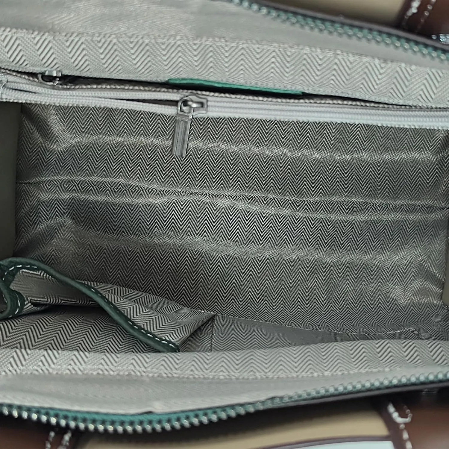 Leather Tote Bags for Women Genuine Leather Handbag with Zipper Medium