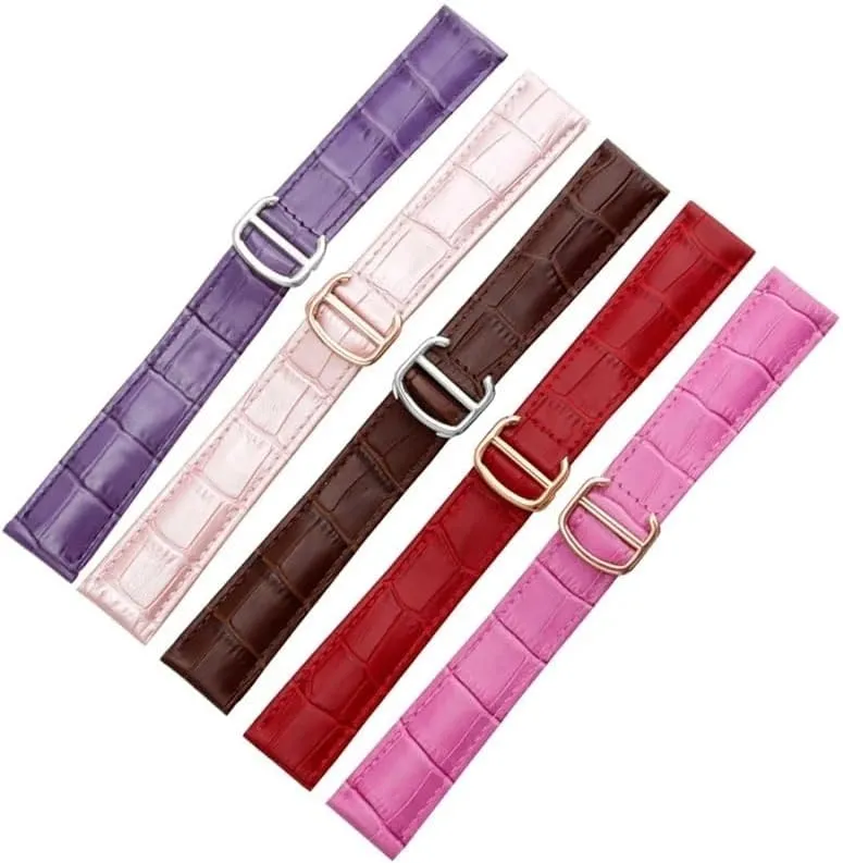 Leather Watch Strap For Cartier Tank Solo Fashion Bracelet