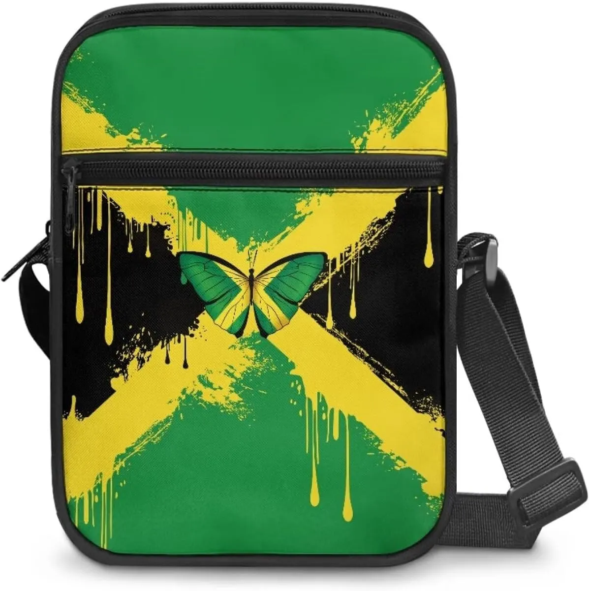 LedBack Cossbody Bag Messenger Bag Crossbody Bag Handbag Purse Shoulder Bag with Front Pocket Adjustable