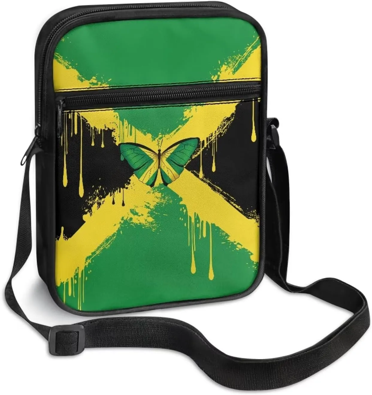 LedBack Cossbody Bag Messenger Bag Crossbody Bag Handbag Purse Shoulder Bag with Front Pocket Adjustable