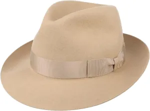 Leopardi Fur Felt Fedora