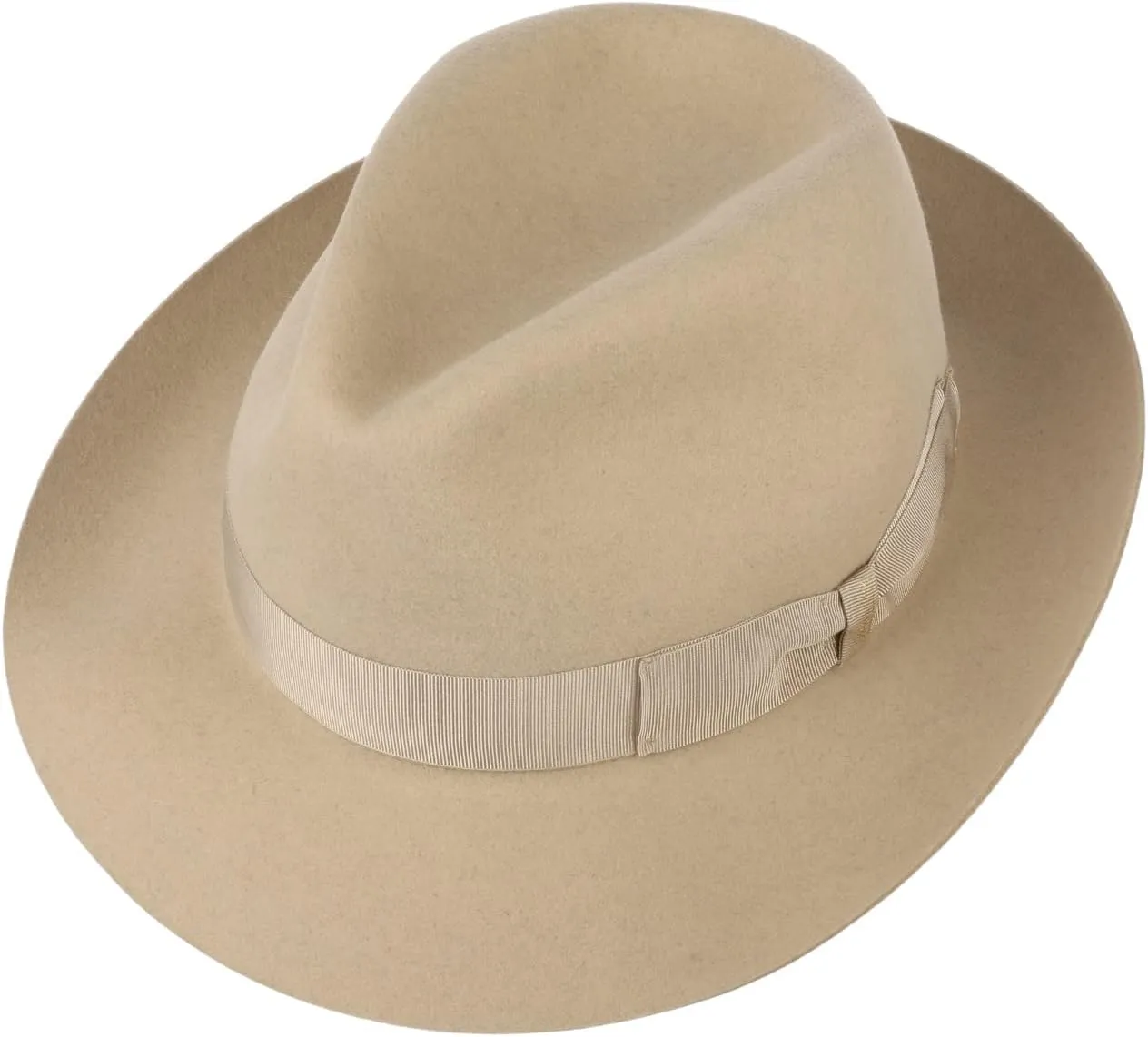 Leopardi Fur Felt Fedora