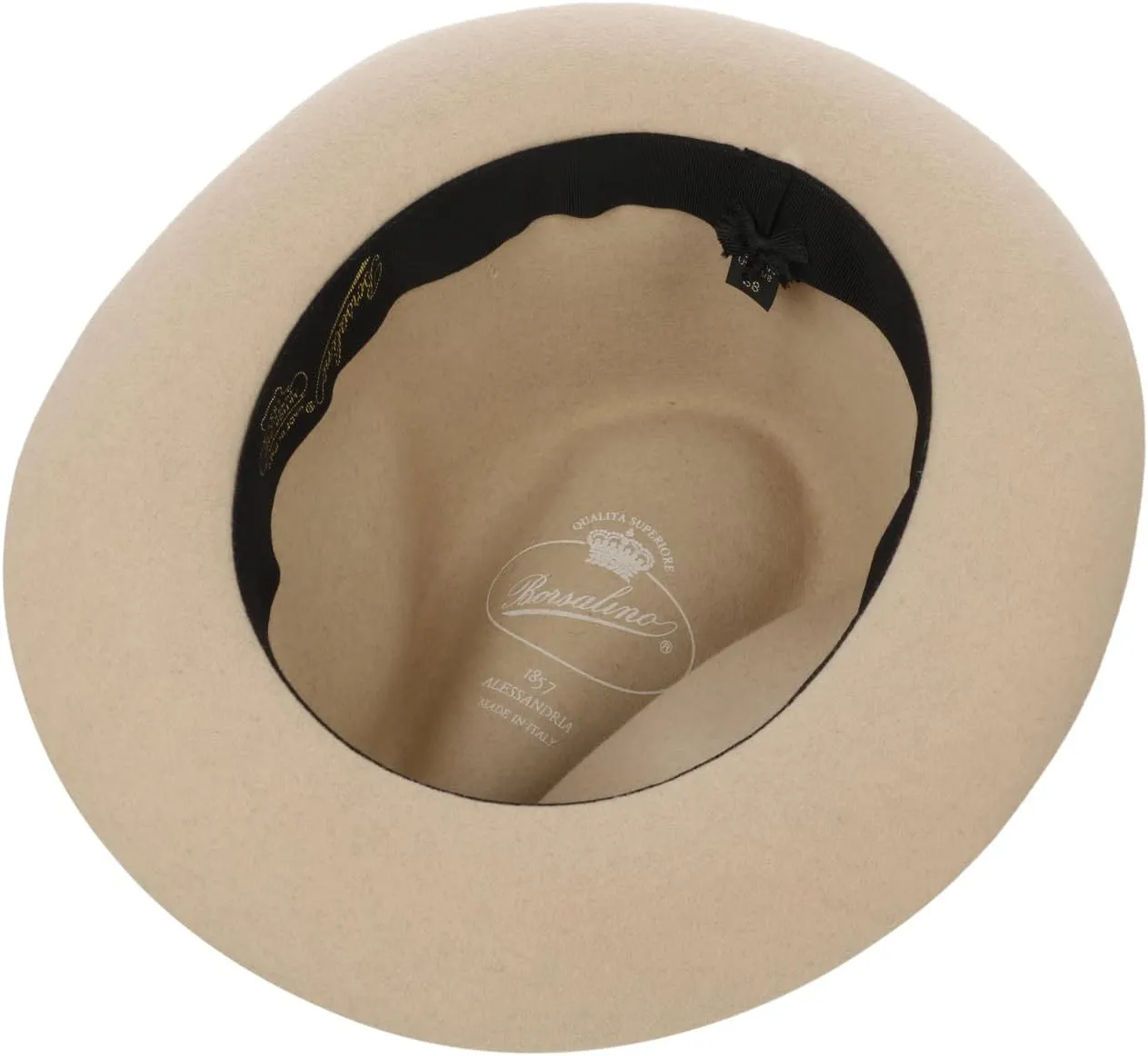 Leopardi Fur Felt Fedora