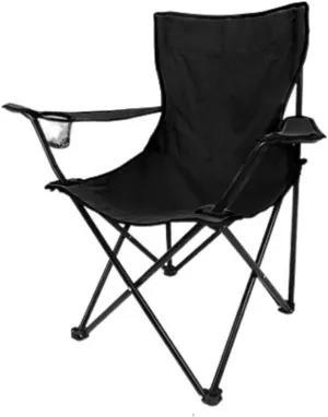Lightweight Camping Chair Folding Padded Deck Chair Backchair Beach Chair Fishing Chair Portable Lounge Chair Outdoor Armchair with Cup Holder Outdoor Hiking (Color : F)