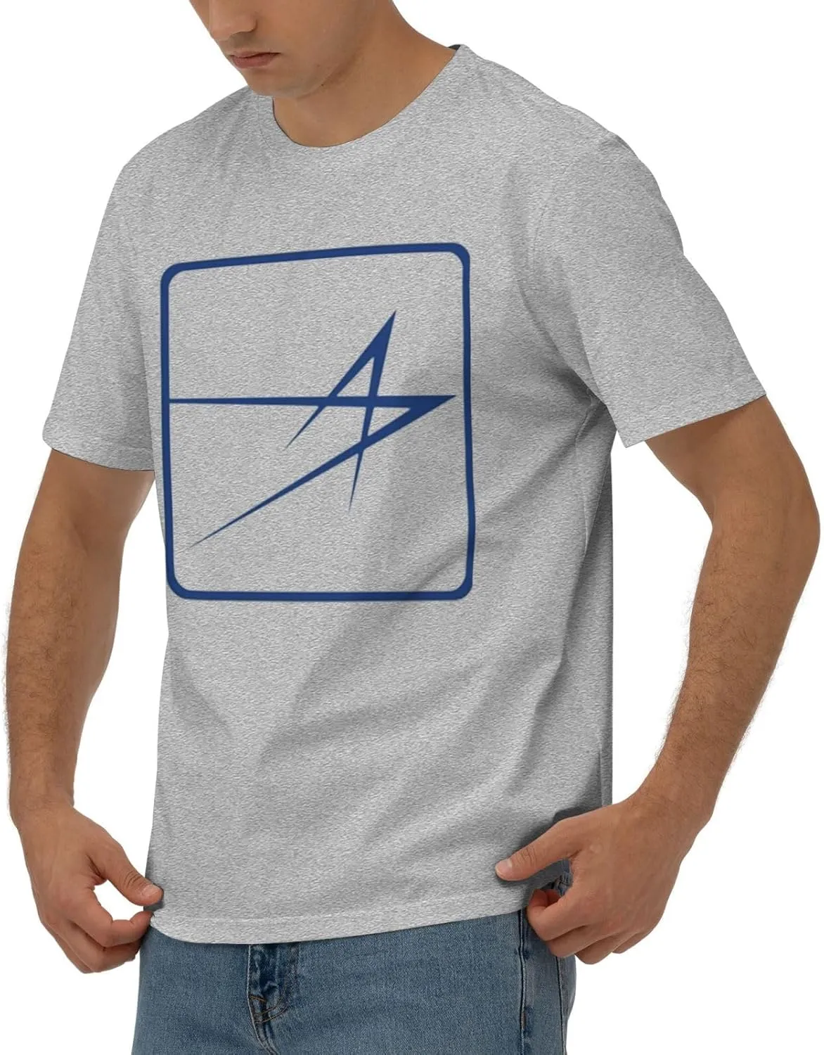 Lockheed Martin Men's 170g Combed Cotton Short Sleeve T-Shirt