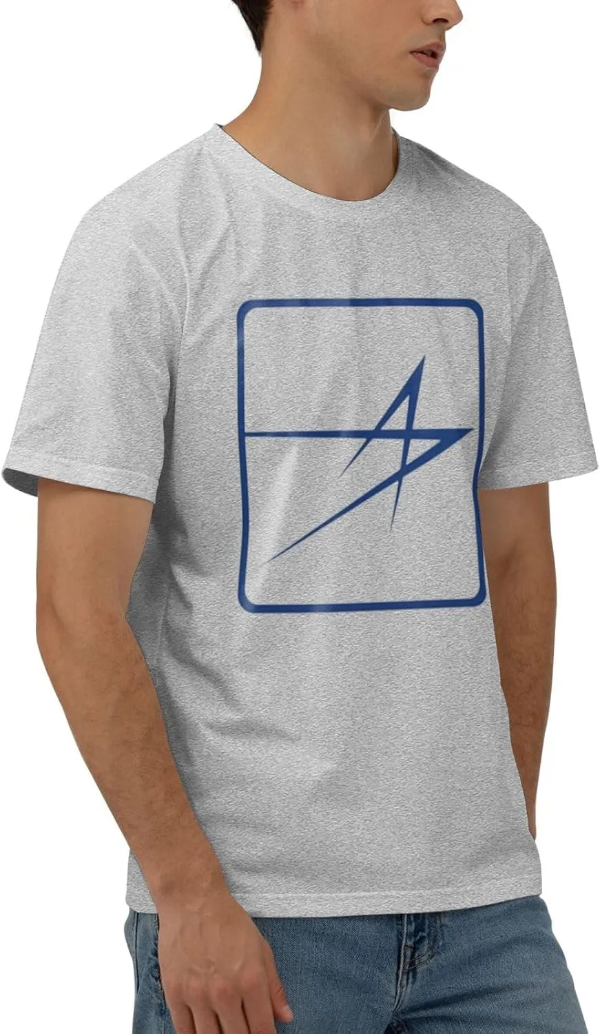 Lockheed Martin Men's 170g Combed Cotton Short Sleeve T-Shirt
