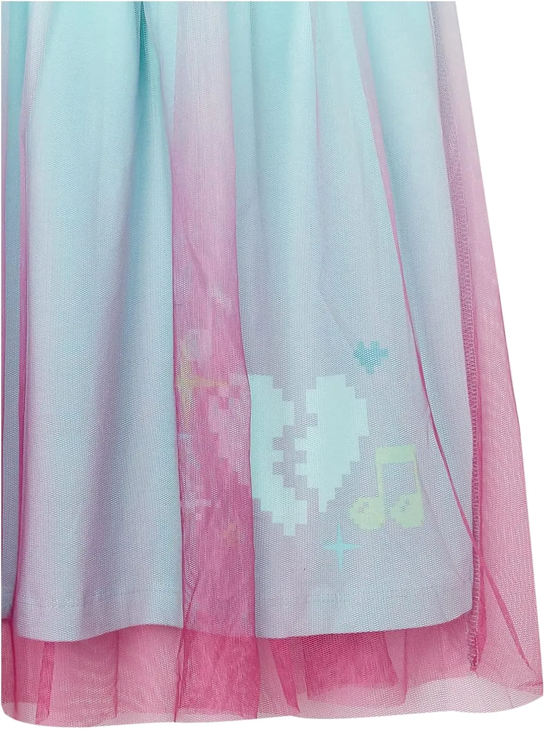 L.O.L. Surprise! girls Tie Front Tee & Tulle Skirt Set BundleT-Shirt
