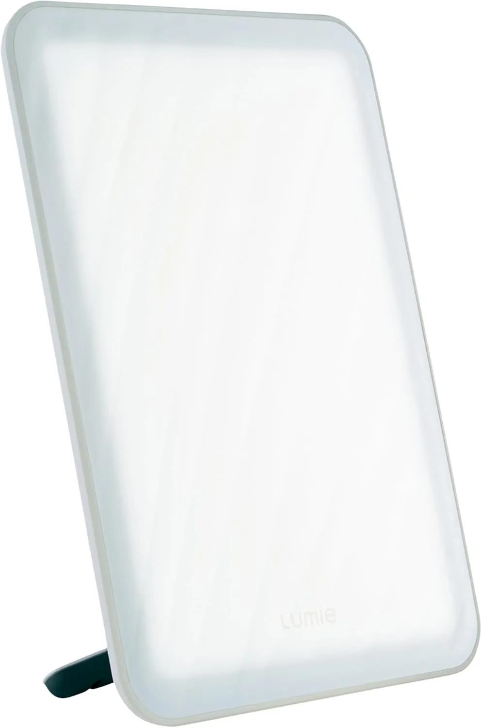 Lumie Vitamin L Light Therapy Lamp - Portable, Slim Design - 10,000 Lux Daylight Lamp - Detachable Stand, Cool White LEDs & Rippled Diffuser - Portrait or Landscape