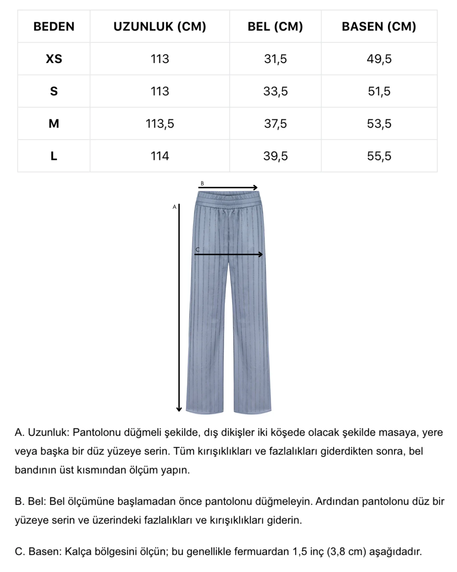 Luminescent Pants in Gray