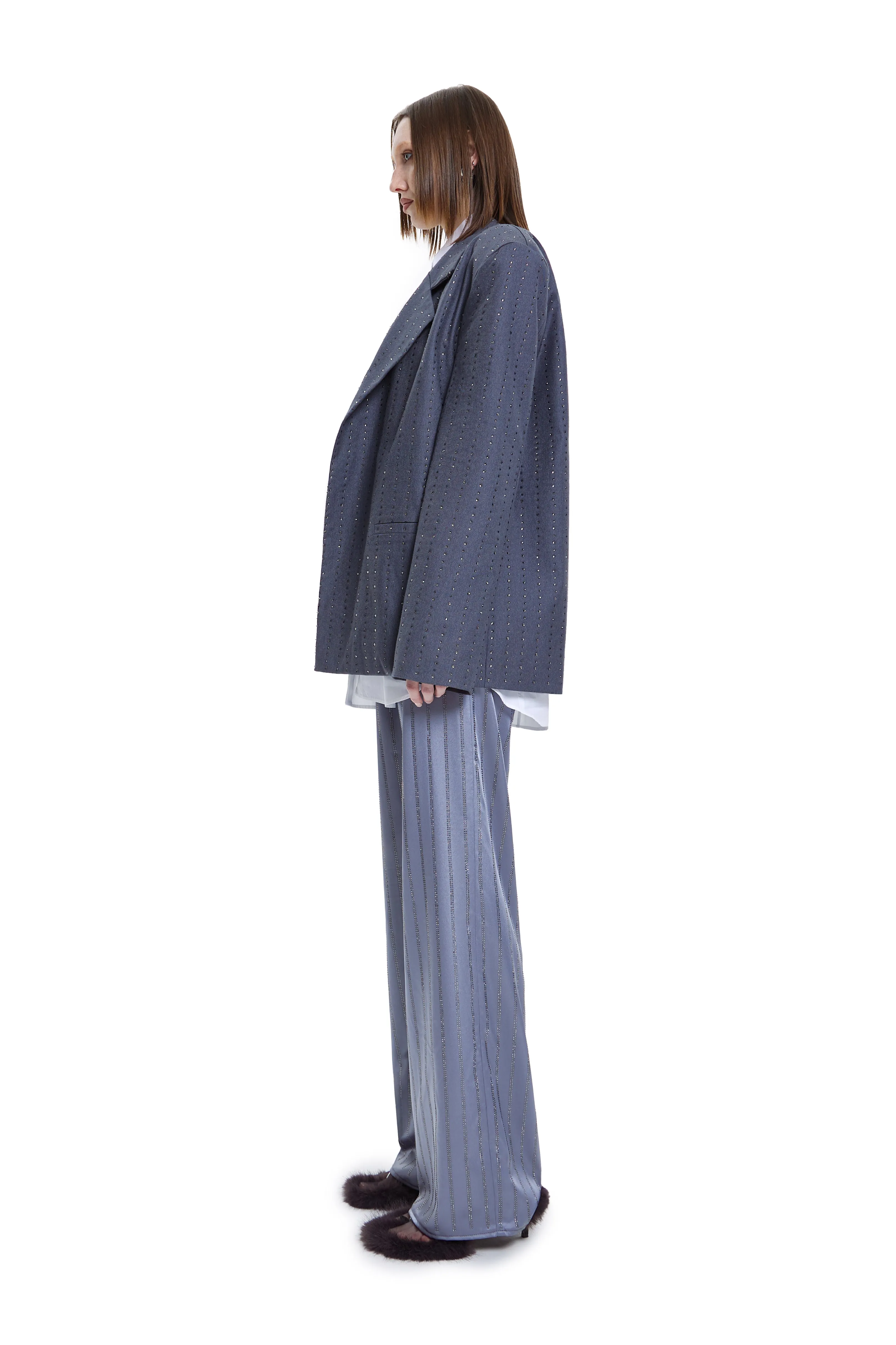 Luminescent Pants in Gray