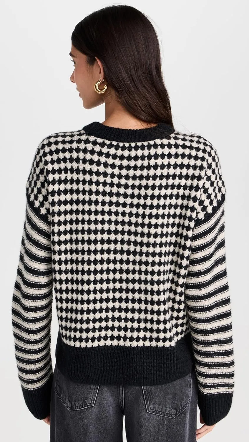 Madewell Women's Stripe Mix Pullover