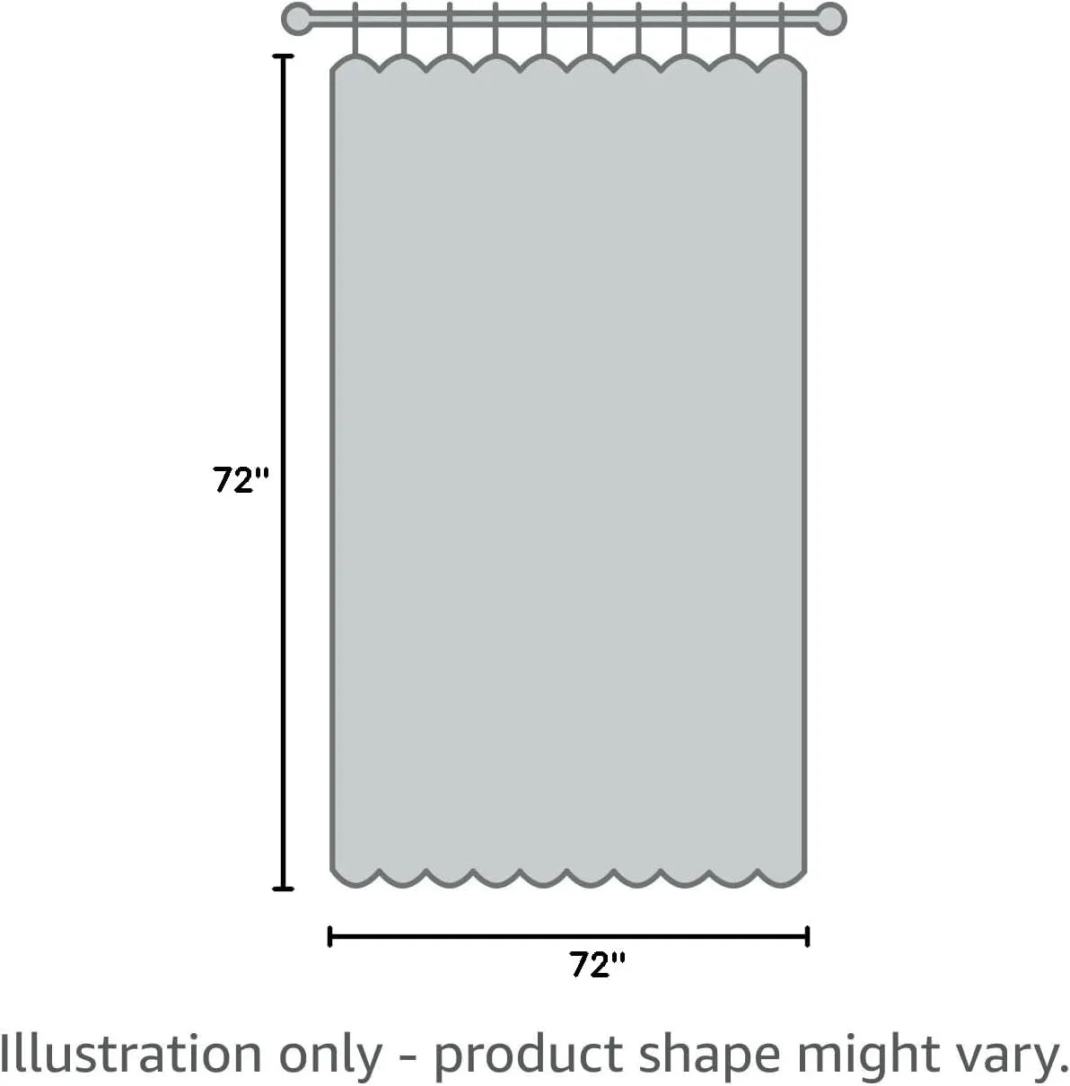 Madison Park - MP70-845 Aubrey Shower Curtain Paisley Jacquard Pieced Microfiber Faux Silk Modern Home Bathroom Decorations Bathtub Privacy Screen, 72" x 72", Black