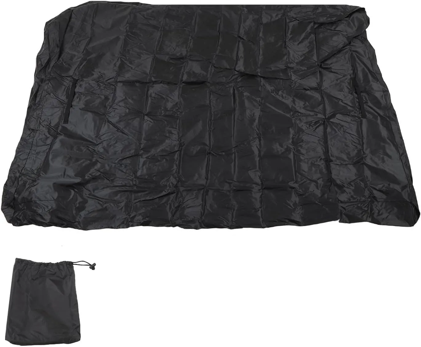 Mattress Bag Large Bag Movable 210D Oxford Cloth Silver Coated with Handle Reusable Mattress Moving Storage Cover