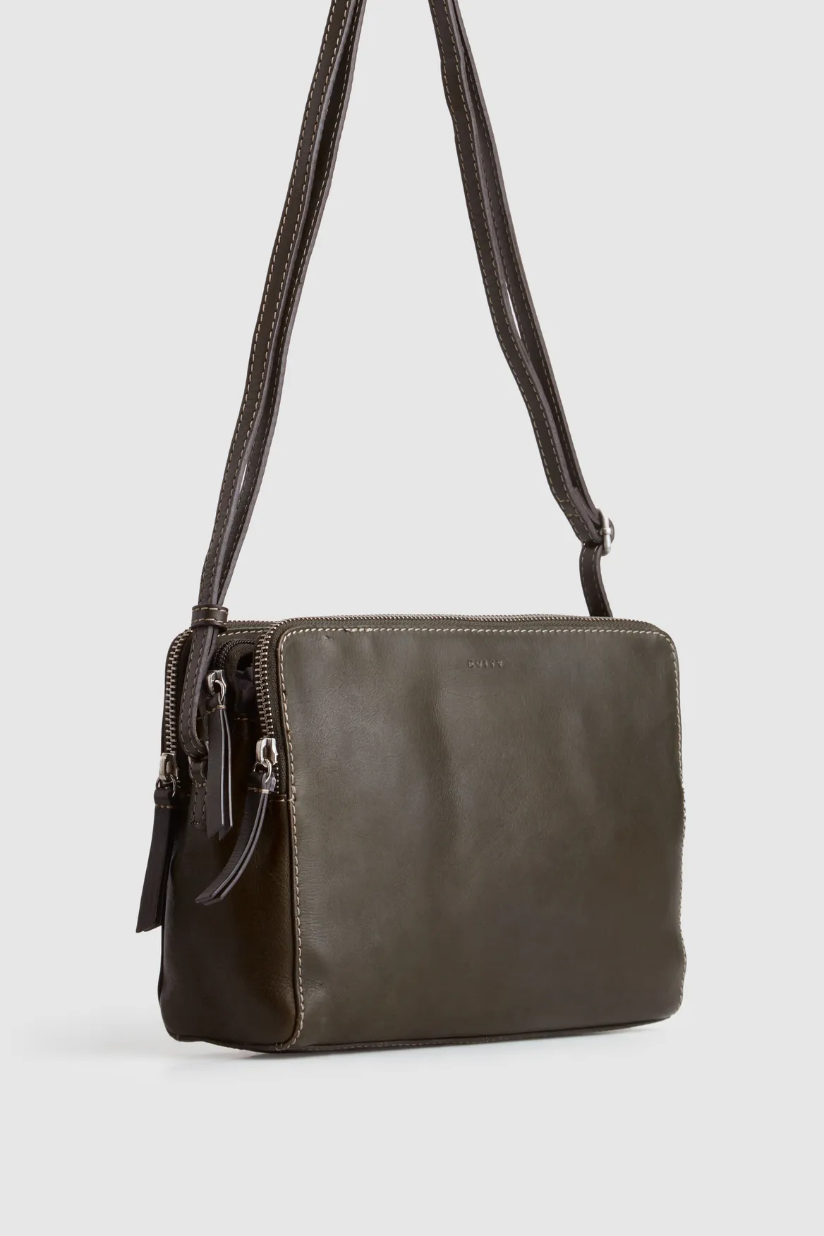 Maya Leather Crossbody Bag