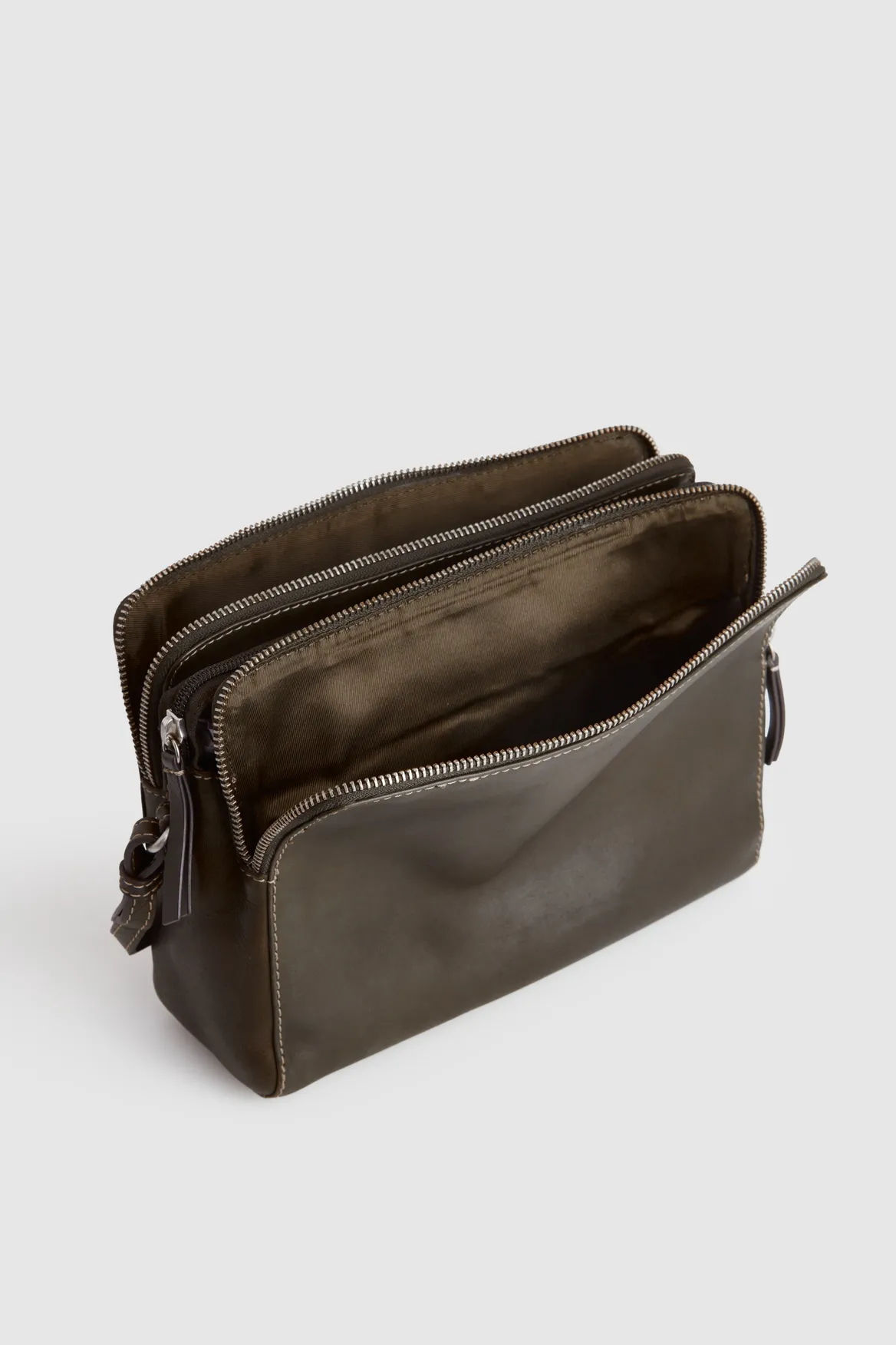 Maya Leather Crossbody Bag