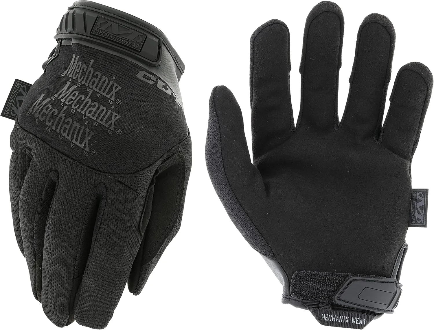Mechanix Wear: Tactical Specialty Pursuit D5 Cut Resistant Covert Work Gloves (XX-Large, All Black)