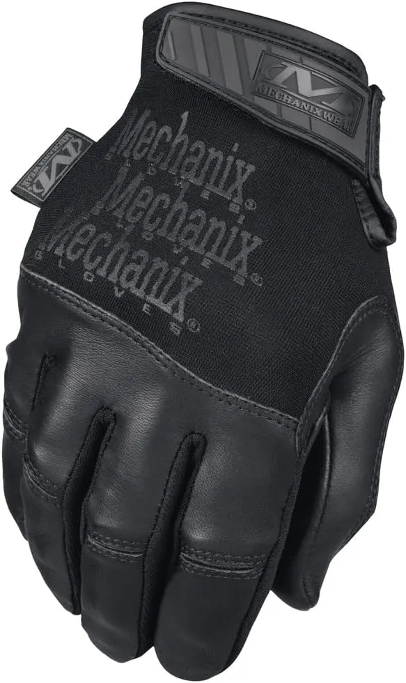 Mechanix Wear: Tactical Specialty Recon Covert Work Gloves(Large,All Black)