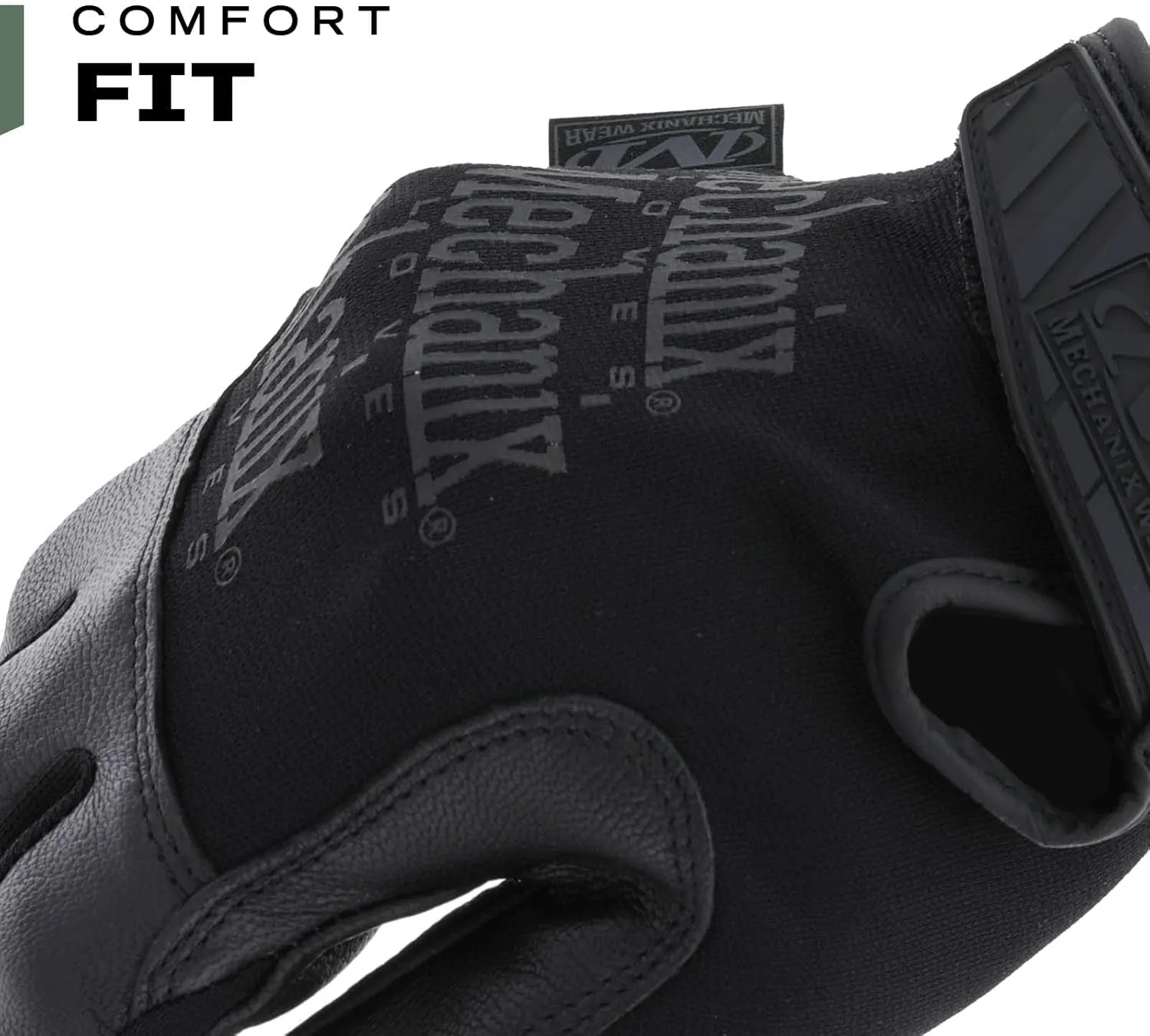 Mechanix Wear: Tactical Specialty Recon Covert Work Gloves(Large,All Black)