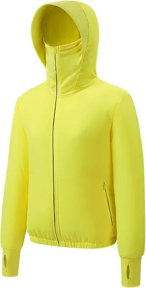 Meichoon Sun Protective Jacket UPF 50  Air Conditioner Hoodie Lightweight Cooling Clothes with Fans Stay Cooling in Summer