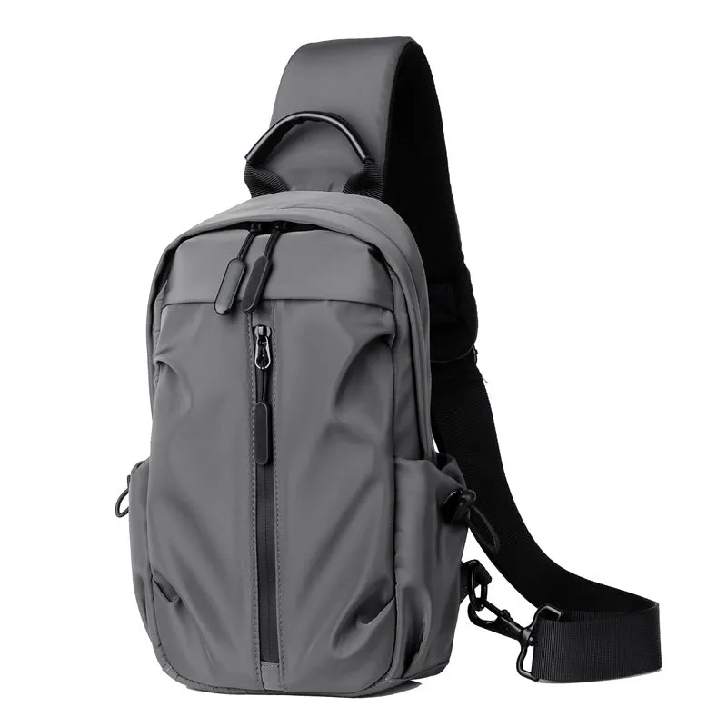 Men's Business Oxford Cloth Printed Computer Leisure Backpacks
