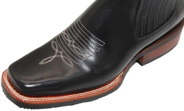 Men's Genuine Leather Short Ankle Boot