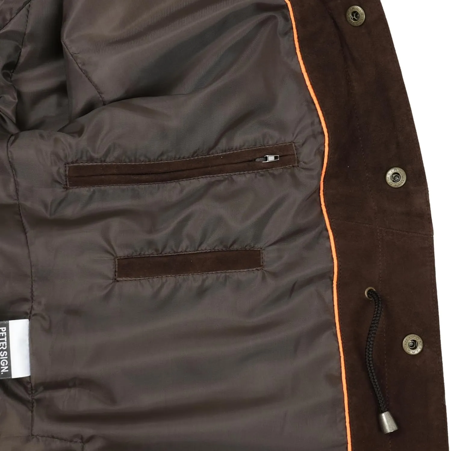 Men's Suede Leather Jacket | Genuine Suede Leather Trucker Jacket Shirt Collar Slim Fit Denim Style