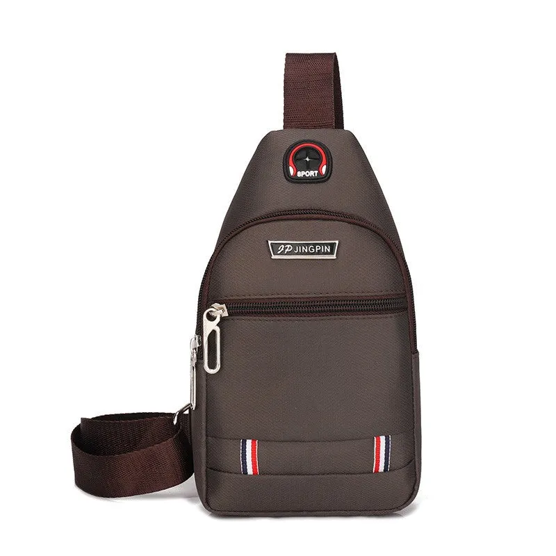 Men's Summer Korean Style Oxford Cloth This Men's Chest Bags