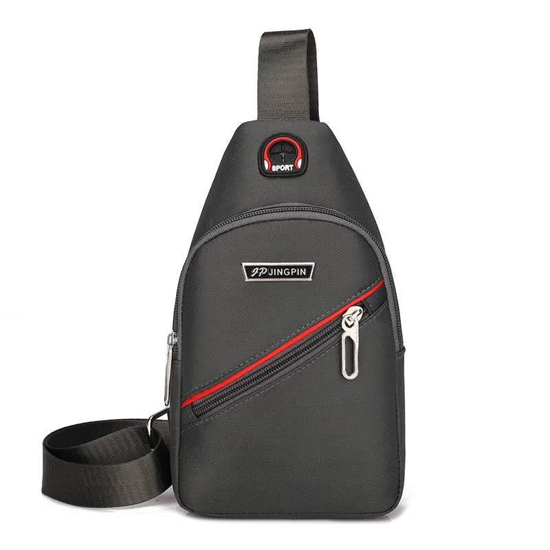 Men's Summer Korean Style Oxford Cloth This Men's Chest Bags