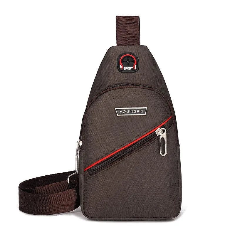 Men's Summer Korean Style Oxford Cloth This Men's Chest Bags
