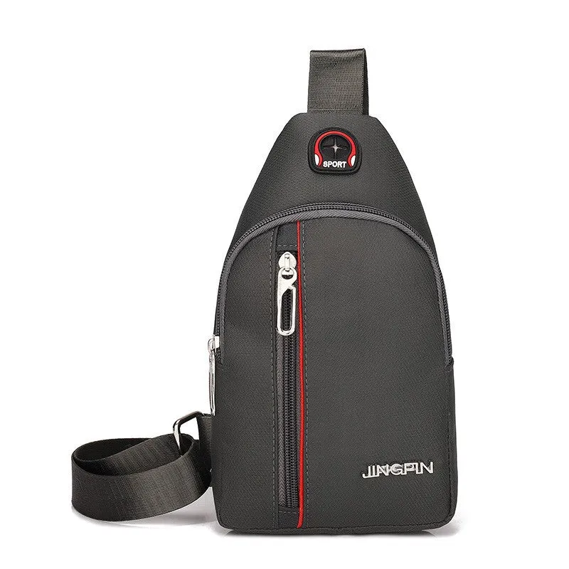 Men's Summer Korean Style Oxford Cloth This Men's Chest Bags