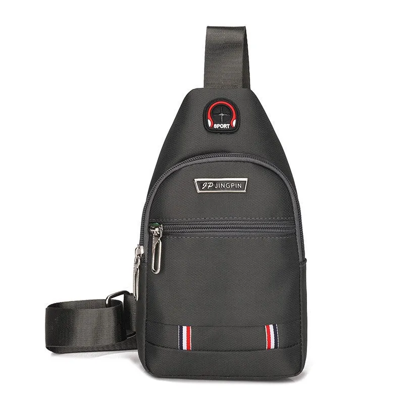 Men's Summer Korean Style Oxford Cloth This Men's Chest Bags