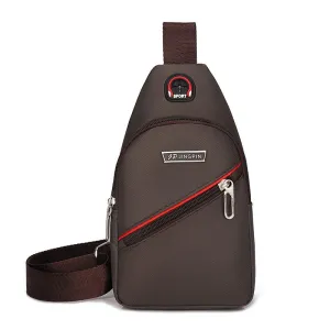 Men's Summer Korean Style Oxford Cloth This Men's Chest Bags