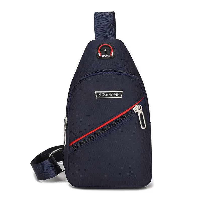 Men's Summer Korean Style Oxford Cloth This Men's Chest Bags