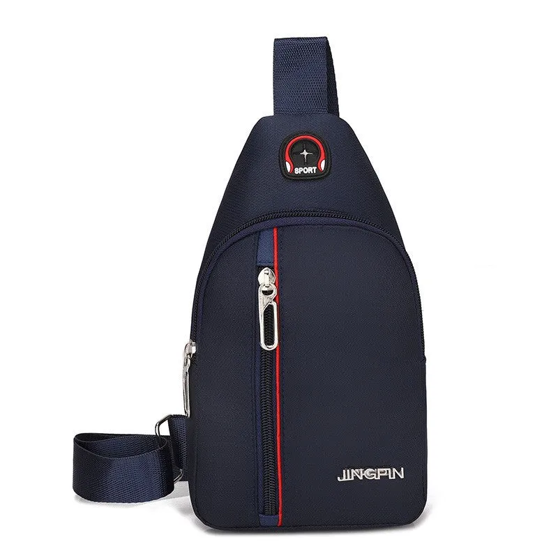 Men's Summer Korean Style Oxford Cloth This Men's Chest Bags