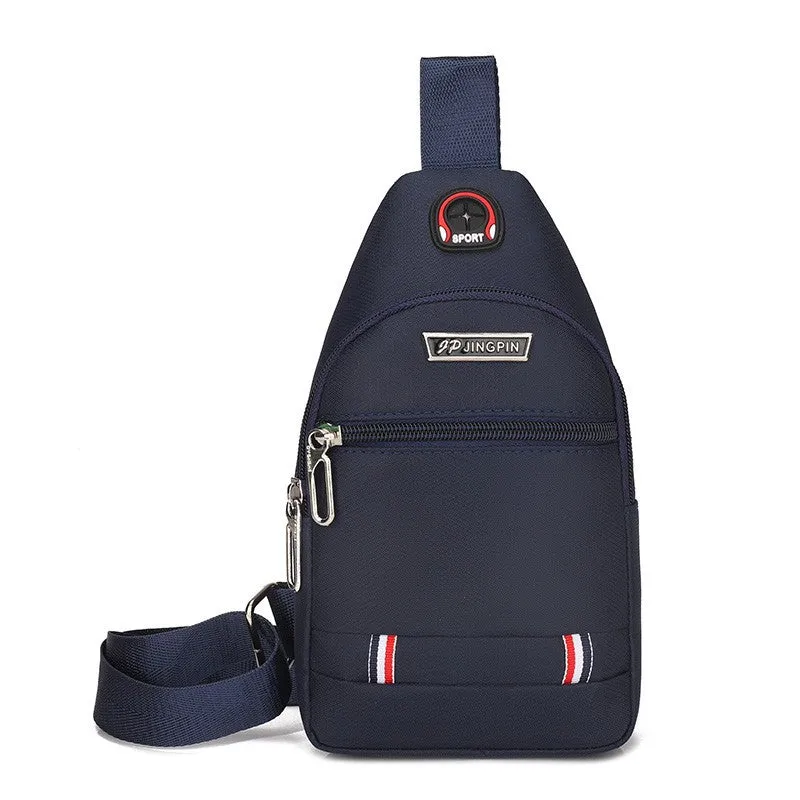 Men's Summer Korean Style Oxford Cloth This Men's Chest Bags