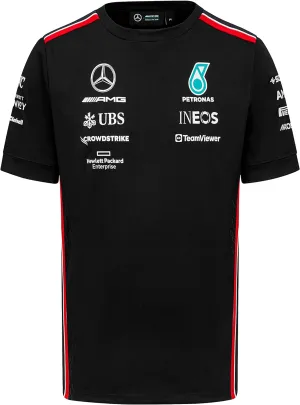 Mercedes AMG Petronas Formula One Team - 2023 Team T-shirt - Black - Men - Size: L