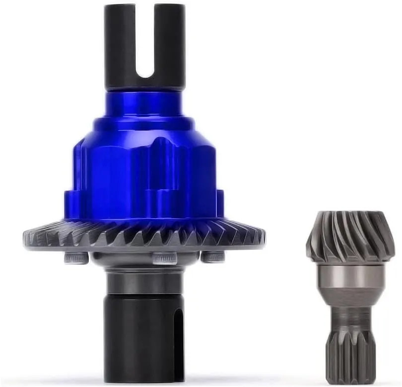 Metal Front Rear Center Drive Torque-Biasing Differential Case Gear Set 7790 7781 7754 for RC Car 1/5 Traxxas XMaxx 6S X-Maxx 8S (8S Front   Back Blue)