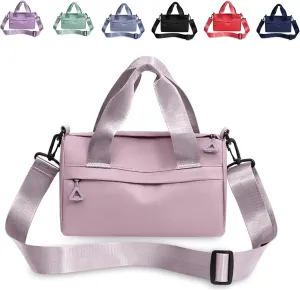 Mini Gym Bag - Casual Single Shoulder Crossbody Oxford Cloth Tote