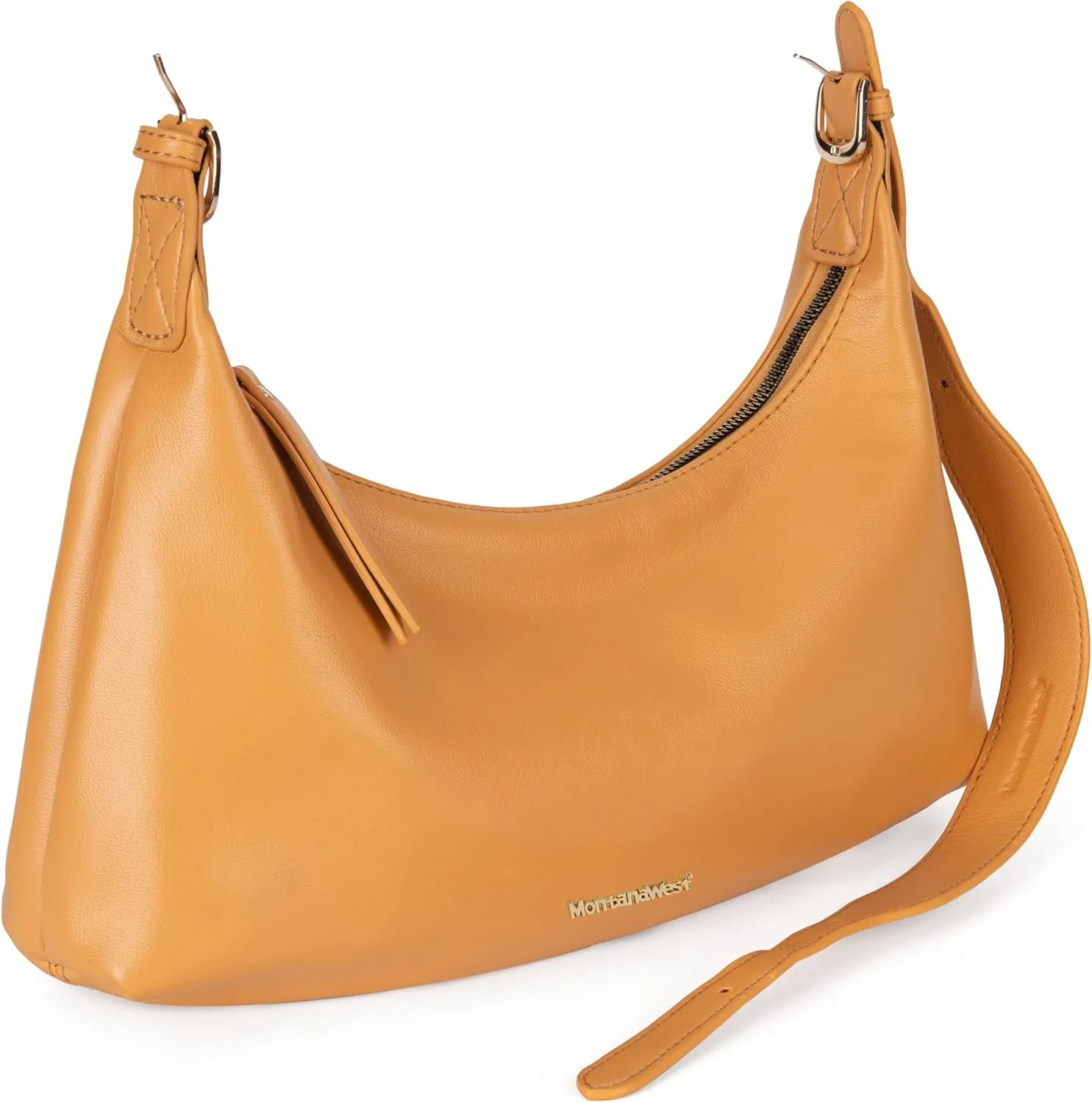 Montana West MEDIUM Shoulder Purses for Women Crescent Hobo Bags Trendy Purses