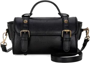 Montana West Small Satchel Bag Messenger Purses Vintage Crossbody Bag for Women