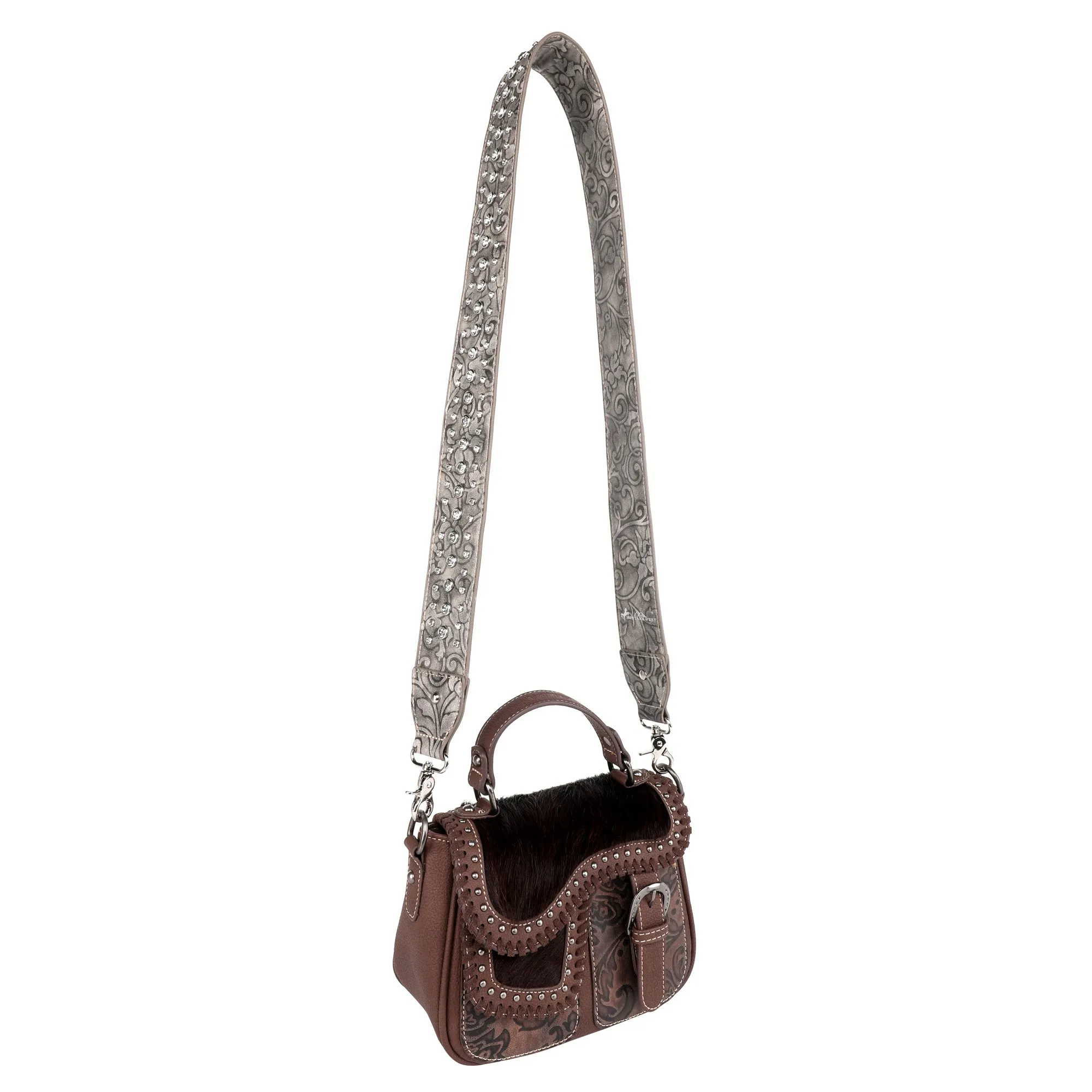 Montana West Western Bling Bling Guitar Style Crossbody Strap