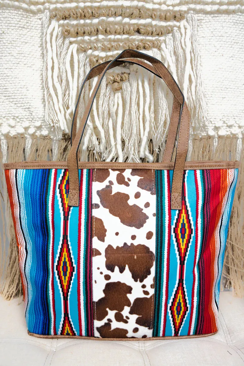 Moove Ahead Serape Tote