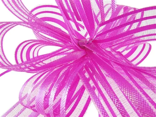 Multi-Stripe Iridescent Pull Bow - Small (1 Pc)