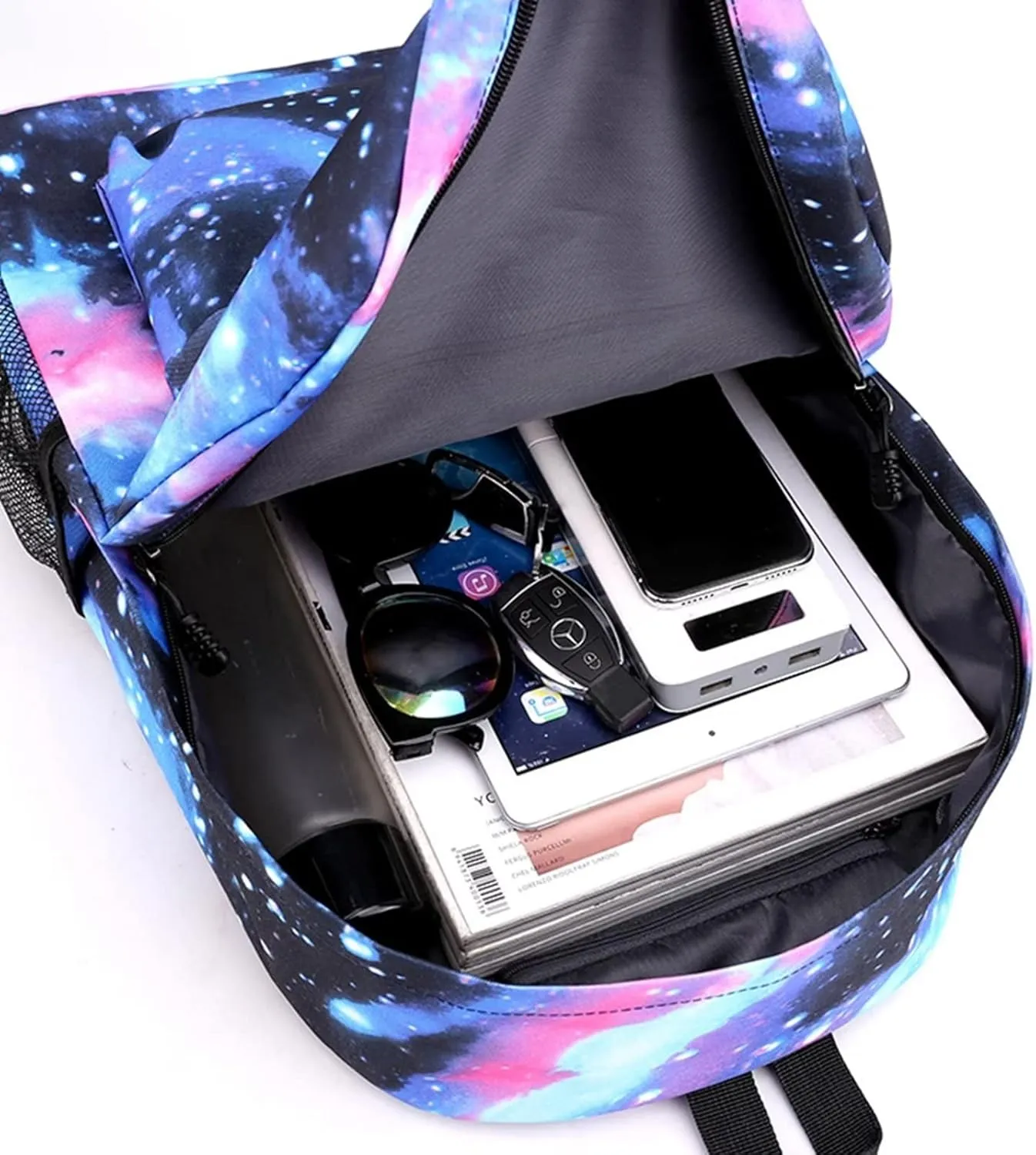 NASA,Space Agency，astronaut， camouflage bag, men and women, Three piece backpack set