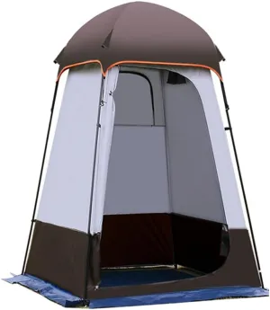 NIEH Extra Wide Privacy Shower Tent Outdoor Toilet Dressing/Changing Room Portable Shelter Tent with Carrying Bag for Camping Hiking Beach Bathroom, Easy Set Up, 160X160X240CM, Green