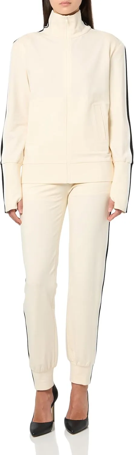 Norma Kamali Women's Side Stripe Jog Pant