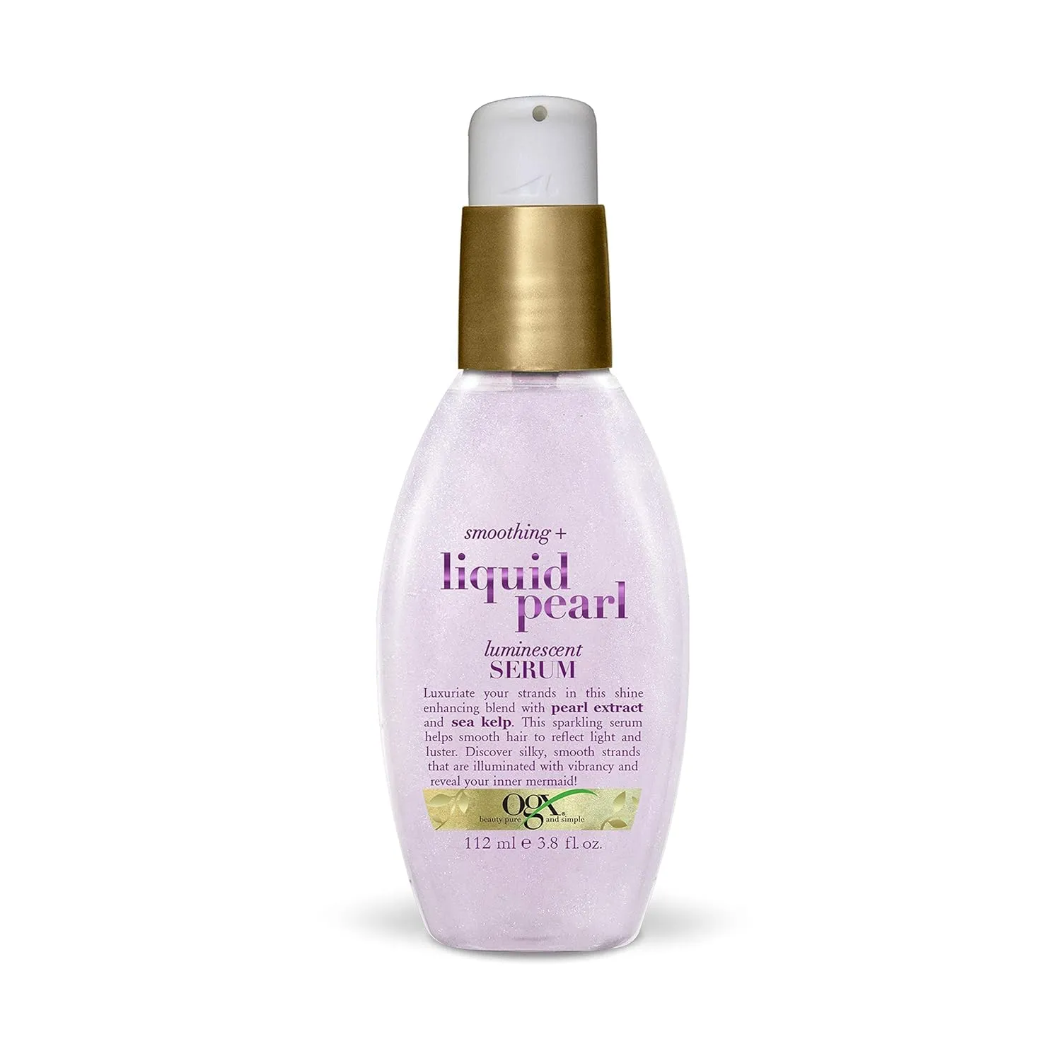 OGX Smoothing   Liquid Pearl Luminescent Serum, 3.8 Ounce
